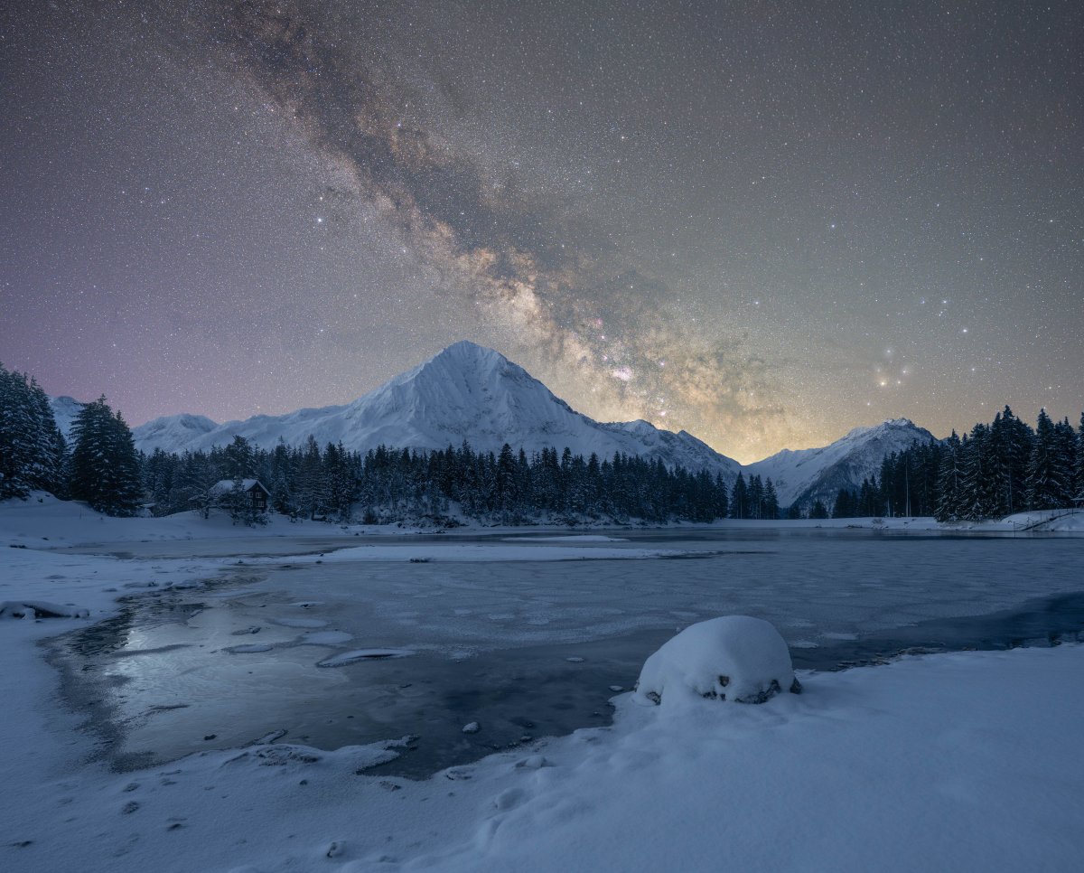 Start der Milchstraßen Saison